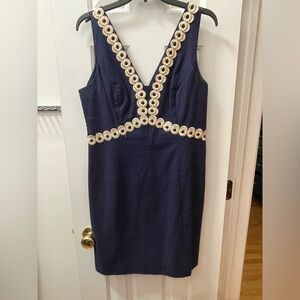 Navy Lilly Pulitzer Shift Dress